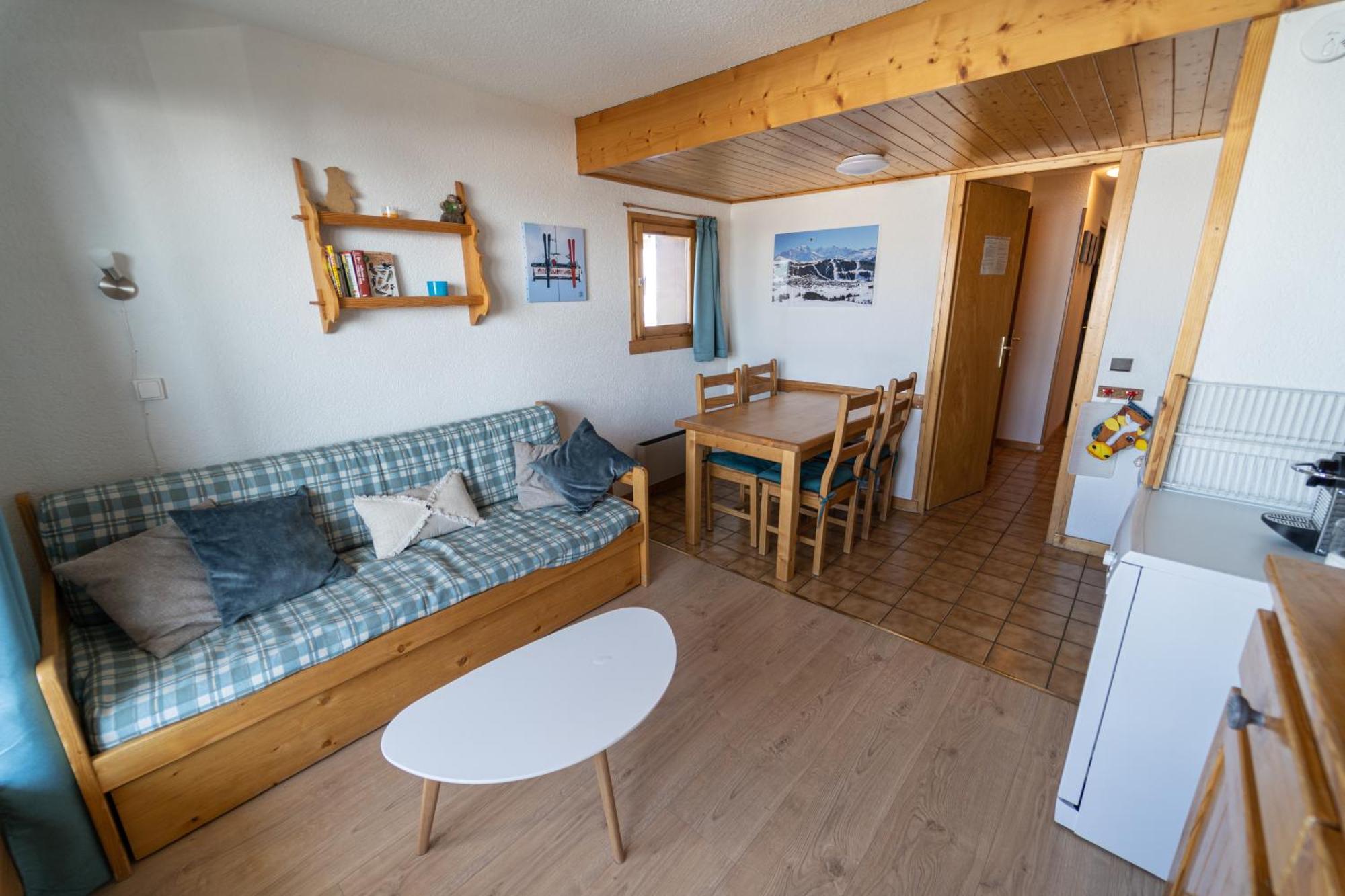 Les Saisies Appart 1 Chambre Au Pied Des Pistes Exterior photo